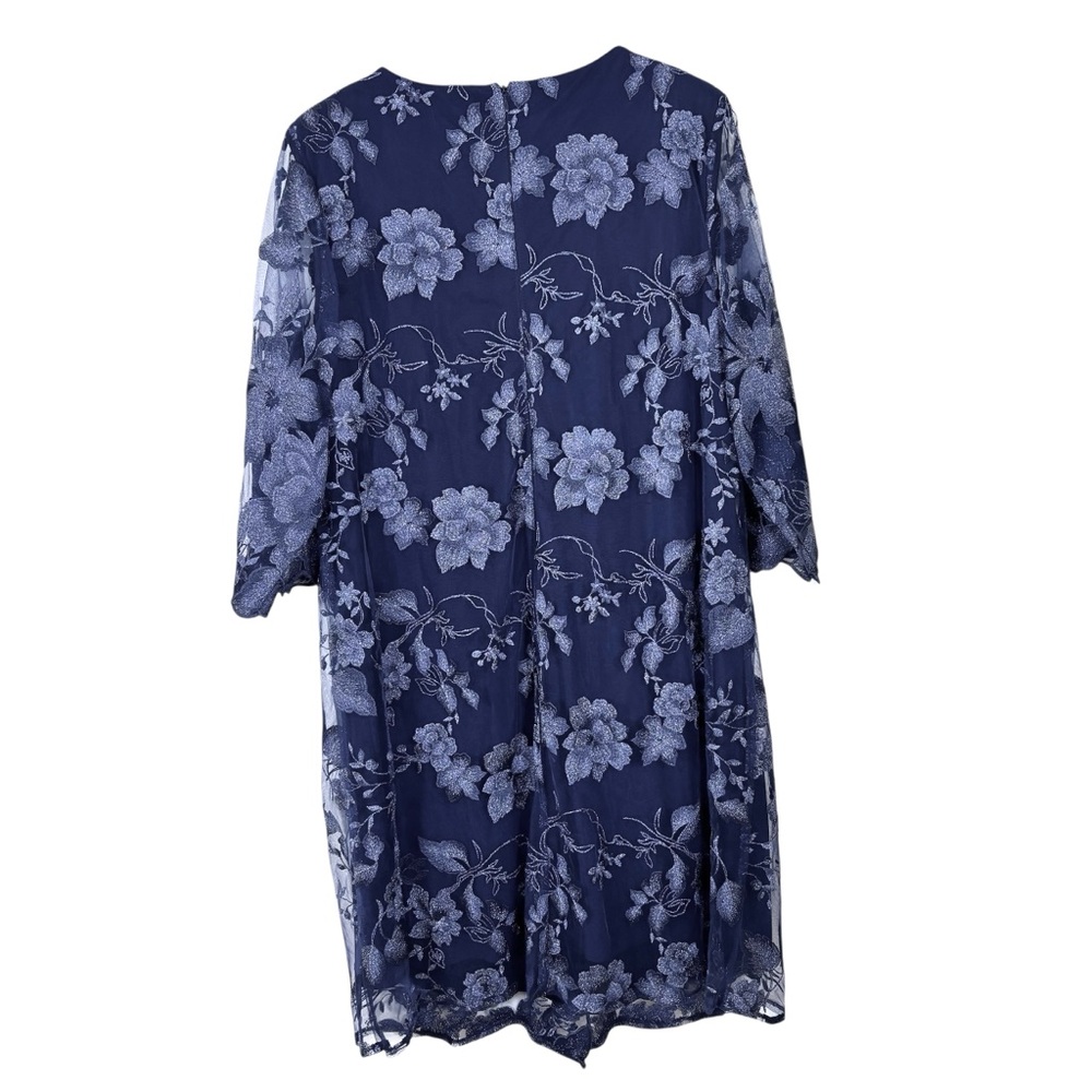 Alex Evenings Lace Jacket Dress 16W Plus Formal - Picture 3 of 11